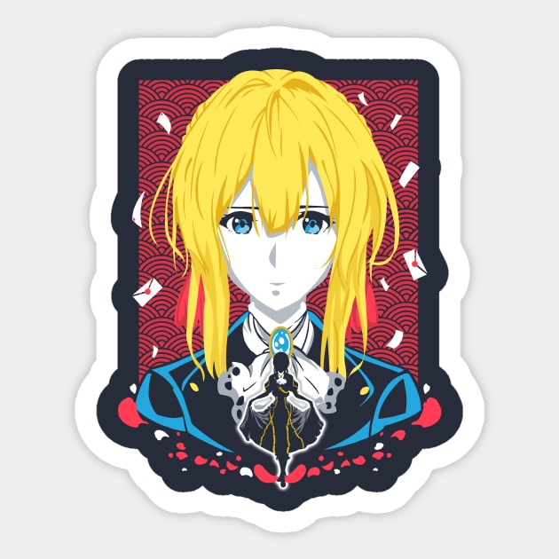 Violet Evergarden Memory Doll Sticker by constantine2454